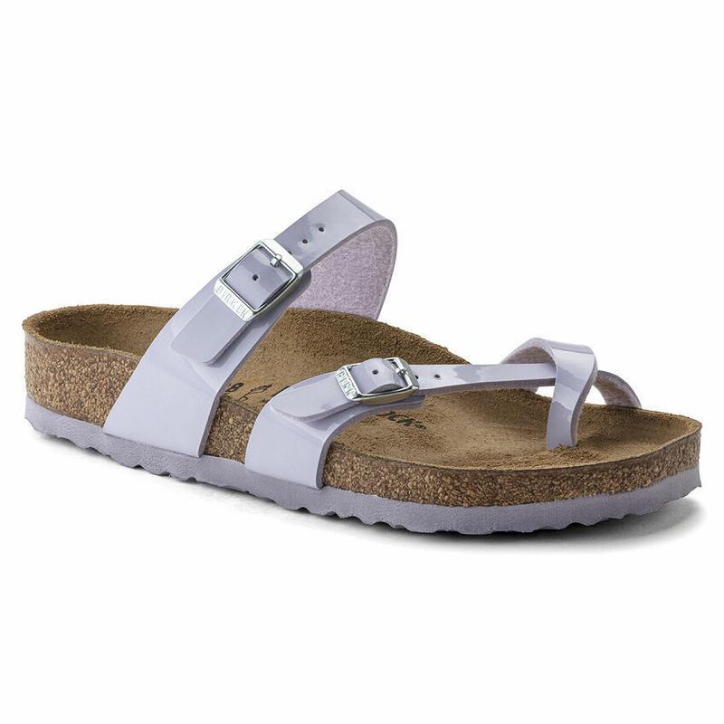 Birkenstock Lak Birko Flor Mayari Dame Lilla | DK 403MQZ